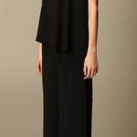 Emporio Armani Cady Black Strapless Jumpsuit- NWT Photo 1