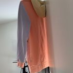 Lands' End  Colorblock Hoodie - Pink, Yellow, Blue, Purple Photo 3