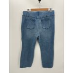 Soft Surroundings Soft Surrounding Pull on Denim Jeans Women PXL Stretch Waist Cropped Loose Fit Photo 1