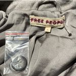 Free People Hannah Slouchy Double Breasted Blazer in Washed Black Photo 3