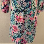 Lilly Pulitzer Teigen Slathouse Soiree Dress XS Purple Elephant Pima Excellent Photo 6