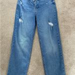 Old Navy mid wash distressed  jeans  Photo 0