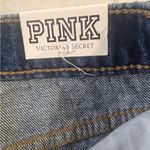 Victoria's Secret New women’s Victoria’s Secret pink high waisted cut off jean shorts size 32 Photo 6
