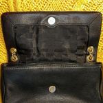 Michael Kors Jet Set Black Pebbled Leather Gold Chain Shoulder/Handbag Photo 13