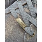 J/Slides Iridescent Platform Sneakers Size 10 Gold Photo 1