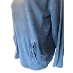Forever 21  Women's Long Sleeve Sweatshirt Pullover Pockets Crewneck Blue Small Photo 7