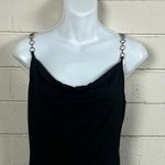 Princess Polly  Mia black bodysuit with chain straps size 6 Photo 4