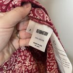 Reformation Perla Dress Gibraltar Red Bandana Print Size 2 Photo 4