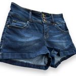 Tinseltown Juniors Blue Mid Rise Shorts - Size 7 Photo 2