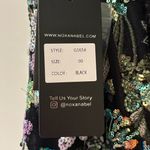 Nox Anabel G1654 floral prom dress Black Size 00 Photo 4