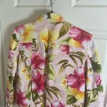 Caribbean Joe Size Small Floral Jacket with pockets Photo 8
