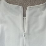 Ann Taylor White Pleated Dress Shirt Photo 3