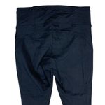 Athleta  XS Black High Rise Leggings‎ White Stripe Stretch Active Athleisure Photo 3