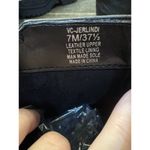 Vince Camuto Womens Jerlindi Ankle Boots Block Heel Zip Up Black Leather Size 7 Photo 5