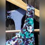 Athleta  MALDIVES Tankini Top Elysian Floral Green Photo 4