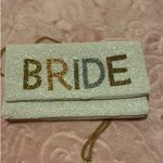 Bride purse holder chain, strap or clutch Silver Photo 2