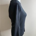 Erin London Black 3/4 sleeve sweater top small Photo 2