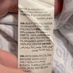 Chico's Chico’s Geometric Colorblock-Trim Knit Top Beachside Blue Vanity Size 4/US XXL Photo 8