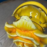 Dolce & Gabbana  Yellow Rose Dolce Box Bag in Painted Resin Crossbody damaged Photo 9