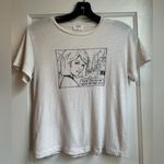 RE/DONE  “You’re cute, but not waste my time cute” White Graphic Cotton T-Shirt Photo 2