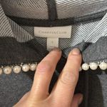 Charter Club  Gray Pearl-Trimmed Top Photo 3