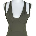 ASOS NWT  Olive Green Bodycon Strappy Dress  Size 2 Photo 4