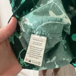 1034 Hill House Kit Top in Emerald Botanical Green Size XS Photo 3