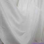 Eloquii NEW White Satin Maxi long sleeves Dress, 18 Photo 7