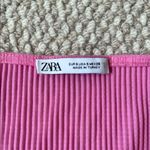 ZARA  Pink Puff Sleeve Top Photo 2