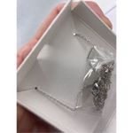 CITY ROX Cubic Zirconia Teardrop Halo Pendant Necklace purple stone Purple Photo 6