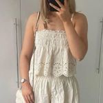 ZARA  Cream High Waist Women Shorts Photo 2