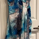 Luxxel  Blue Halter Mini Dress Photo 1