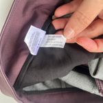 EXPRESS Faux Leather Y2K Straight Womens Pants Sz 4 Burgundy Mob Wife edgy Vegan Photo 8