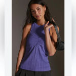 Pilcro  Ribbed Bra Tank Purple XS Photo 1