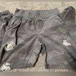 Aerie  Gray Camouflage Joggers Photo 0