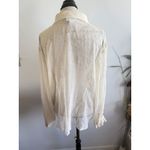 Avenue ‎ Sheer Button Up Blouse 100% Silk Lagenlook Elegant Romantic Top 18/20 Photo 1