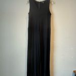 Eileen Fisher  Black V-neck Viscose Sleeveless Jumpsuit size XS Photo 2