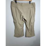 Eastern Mountain Sports ‎ WOMENS TAN CAPRI PANTS EUC SIZE 12 Photo 2