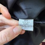 Chetta B Vintage Silk Lace Trim Midi Skirt Photo 3