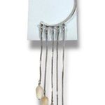 Free People Day By Day Ear Cuff Party Dangle Fringe Shells Bohemian Beach Silver Photo 0