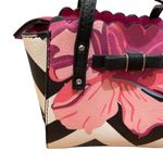 Candie's Vintage Y2K Striped and Floral Mini Bag Black and White Photo 1