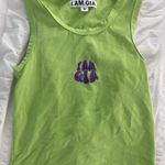 I am gia Green and Purple Tank Photo 1