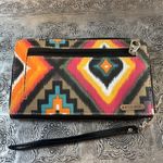Montana West  Southwestern Print Fabric Wallet with Embroidery on Front Photo 1