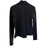 Nike NWT One Dri-Fit Women’s Training Jacket Black Large Full-Zip Thumbholes Photo 2