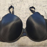 Warner's Womens No Side Effects Underwire Bra 01356 Black 38D White Size undefined Photo 0