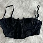 Out From Under Urban Outfitters | Black Modern Love Ribcage Corset | Medium Photo 1