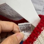 Vintage EVE Ltd Ugly Christmas Sweater Blue Hand Knit Snowman Size 18W 80s Photo 4