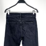 Mother Superior Sz 25 The Scrapper Cuff Ankle Fray Blackwashed Jeans Photo 4