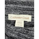 Coldwater Creek  Jacket Womens Large Gray Wool Blend Lined Button Front Swing Photo 1