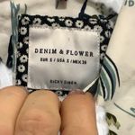 Denim & Flower  Ricky Singh White Tropical Print Shirt Photo 2